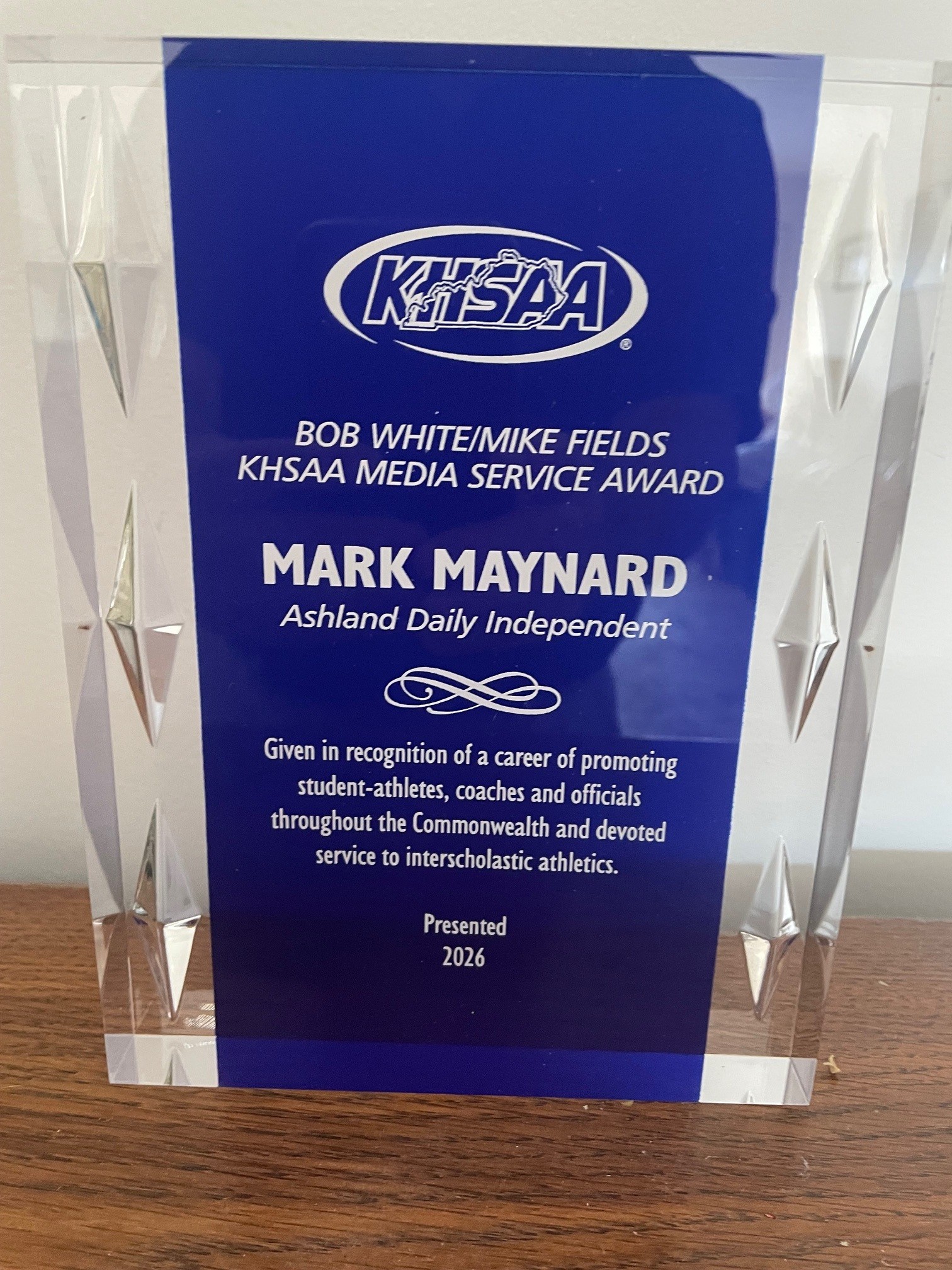 Humbled with award that carries names of sports reporting legends ...